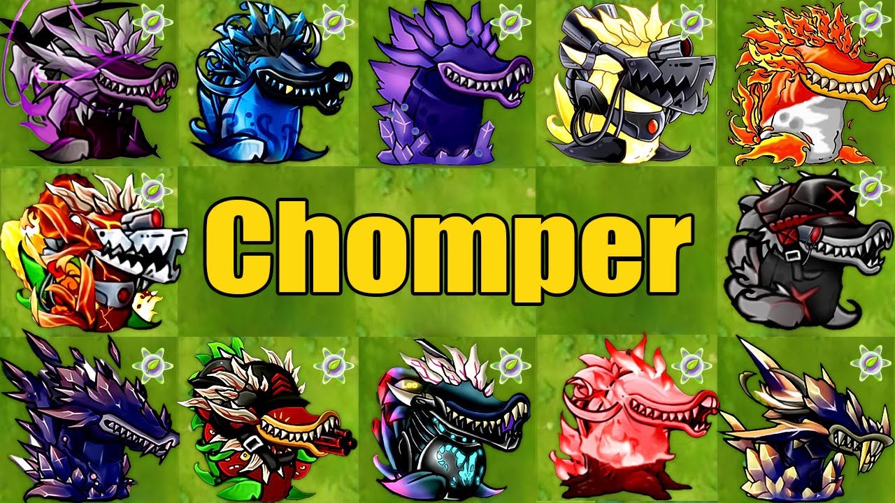 PVZ 1 Fusion 3.0 Challenge!! 1 All Chomper Plants Fusion VS 300 Obsidian Gargantuar - Who Will Win?