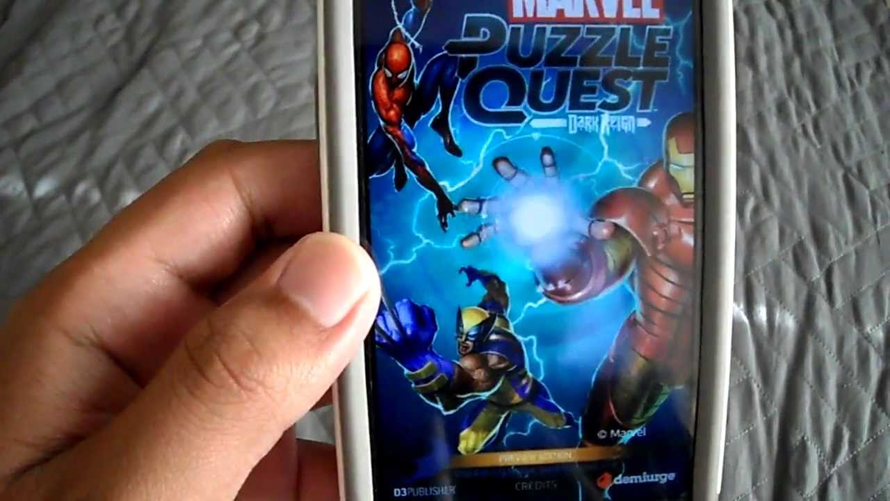 Nerd in the Bay's Intro to Games:  Marvel Puzzle Quest Dark Reign