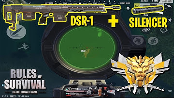 BEST GUN IN NIGHT MODE!! | KILL MONTAGE - Rules of Survival