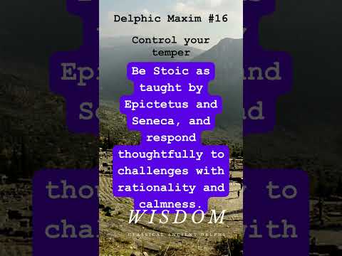 Delphic Maxim #16