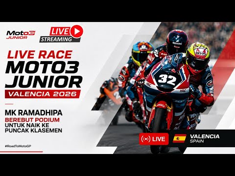 antam toto slot x asiatoto88 - LIVE RACE 🔴 FIM MOTOJUNIOR Moto3 VALENCIA 2026 | MK RAMADHIPA BEREBUT PODIUM DEMI KE PUNCAK KLASEMEN
