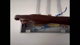jinsi ya kufunga main switch (how to install electrical main switch ) single phase ,stage 3