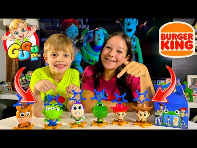 NEW TOY STORY TOYS at Burger King - King Jr 2026 | Woody, Buzz