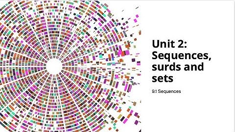 IGCSE Mathematics | 9.1 Sequences (Part II)