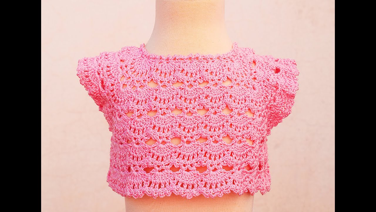 DIY Canesú para vestido a crochet Patrones gratis