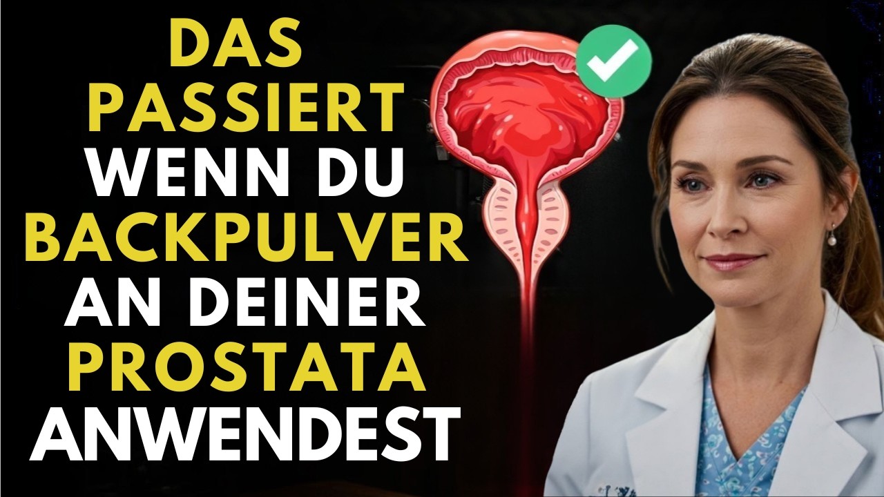 Verwenden Sie Natron auf DIESE Weise und sehen Sie die SCHOCKIERENDE Veränderung der Prostatagröße