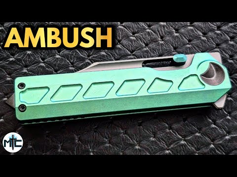 Crescent Edges Ambush Folding Knife - Overview & Review