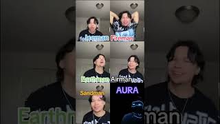 Iceman vs fireman vs earthman vs airman vs sandman