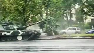 T 72B drift แป Minsk