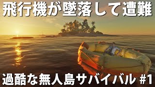 【Stranded Deep #1】リアルな無人島サバイバル生活を体験できるオープンワールドゲームに再挑戦【アフロマスク】