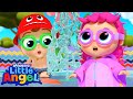 Splash and Dash! Baby John’s Water Fun with Friends!💦 | Little Angel And Friends Kid Songs