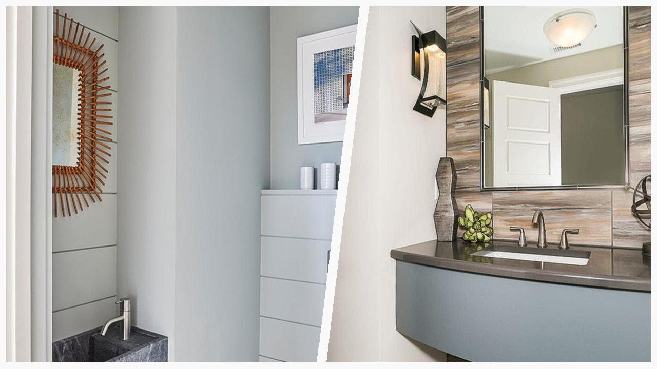 75 Eclectic White Powder Room Design Ideas You'll Love YouTube