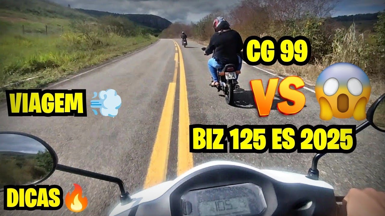 VIAGEM BIZ 125 ES 2025. ENCONTREI UMA CG 99 NA VIAGEM QUEM LEVOU? - DICAS.