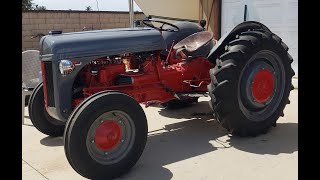 Ford 9N Tractor restore