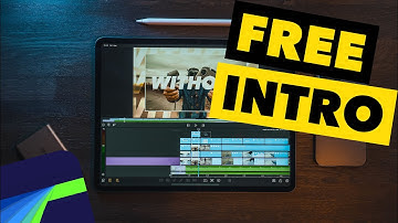 FREE Lumafusion 3.0 INTRO TEMPLATE by RobHK