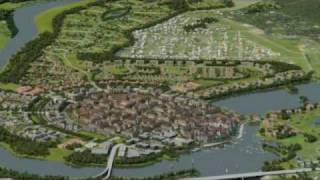3D Architectural Animation Visualization - Town planning