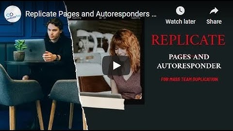 Replicate Pages and Autoresponders with TCP Share Codes