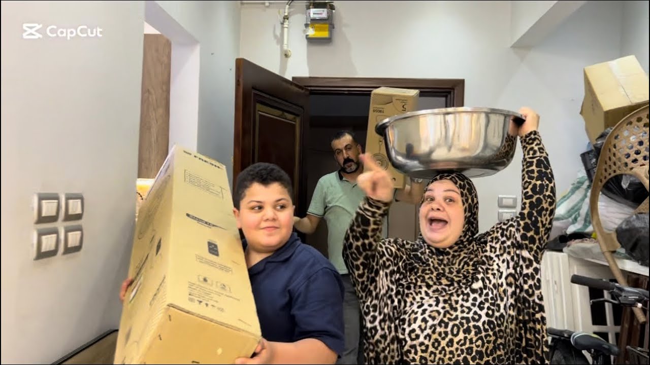 ام جني جوزي جبلي هديه من تحت جلده🤣🤣🤣👆👌