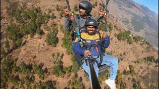 Experiencing the thrill of paragliding amid the adventure-filled landscapes of Manali.❣️❣️