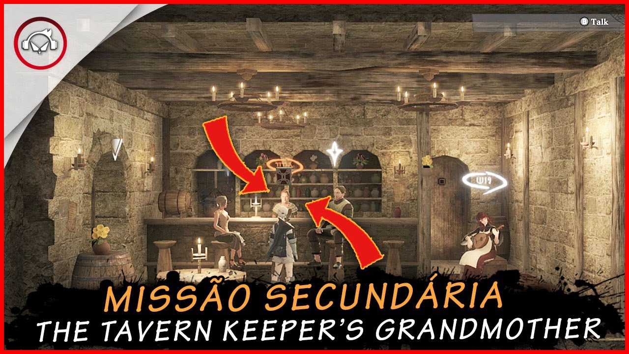 Miniatura do vídeo Nier Replicant, Como completar a missão The Tavern Keeper's Grandmother | Super Dica