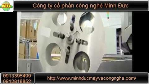 Máy chiết rót chai nước chính xác nhanh chóng Minh Đức