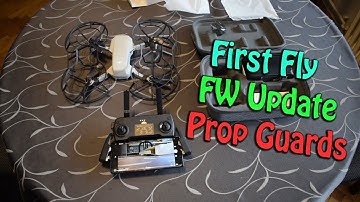 Dji Mavic Mini | First fly setup Firmware update and propeller guard | Part 2