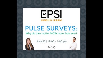 How To Understand Your Employees - Pulse Surveys