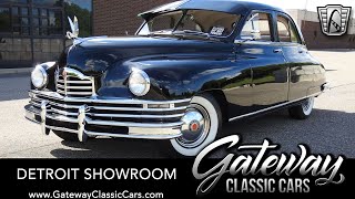 1949 Packard Series 22 Deluxe Eight Touring Sedan For Sale Gateway Classic Cars of Detroit Stk#1694
