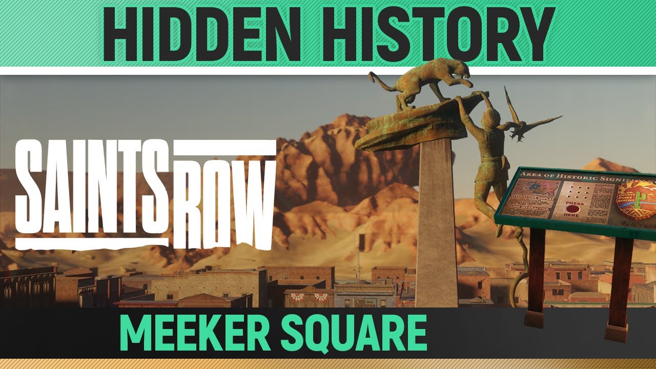 Saints Row Hidden History Meeker Square 🏆 All 5 Points Guide YouTube
