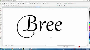 Corel Draw Tips & Tricks Make your Font little more Fancy Part 3