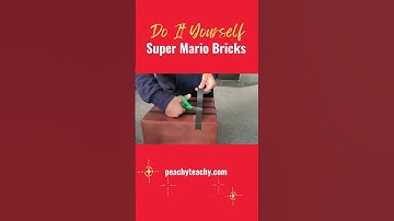 DIY Super Mario Bricks and Question Blocks