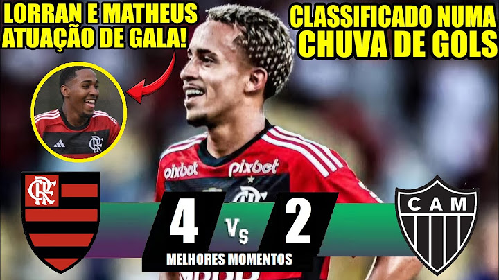 MELHORES MOMENTOS - FLAMENGO 4x2 ATLÉTICO-MG - BRASILEIRÃO SUB20 GOLS MATHEUS GONÇALVES / IAGO / GUI