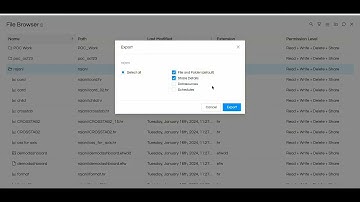 Import Export Functionality of Helical Insight version 5.1