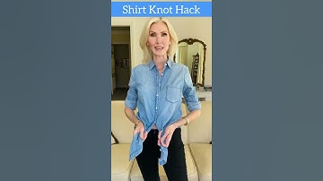 Shirt Knot Hack!