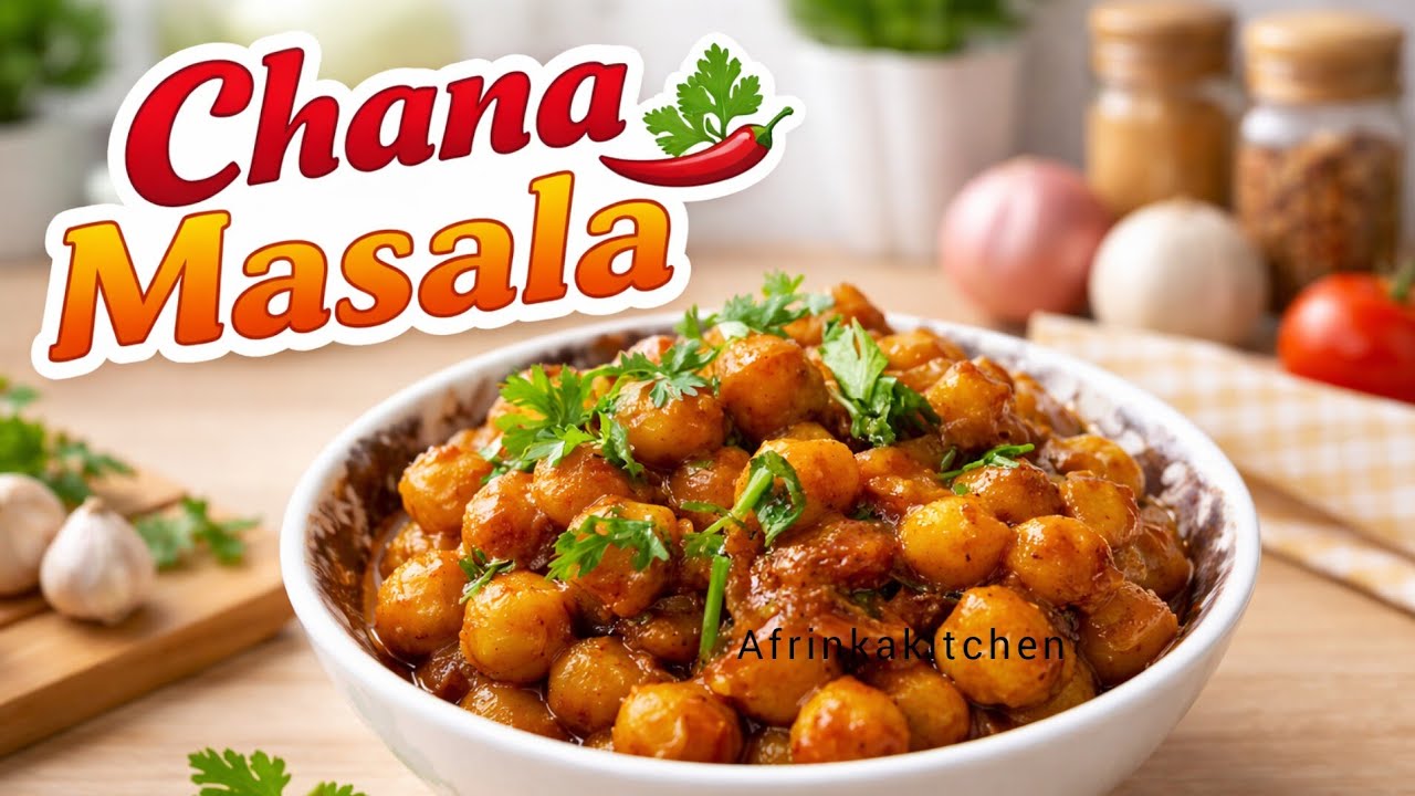 Ramzan Special Chana Masala | Soft & Spicy Chole | @AfrinKaKitchen 