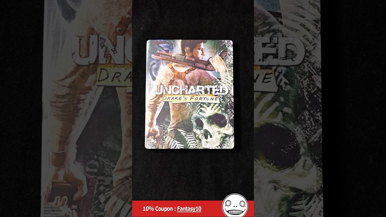 Jeu PS3 Uncharted: Drake's Fortune Version Promo VF - Comme Neuf - Boîte Rare - Edition 2007