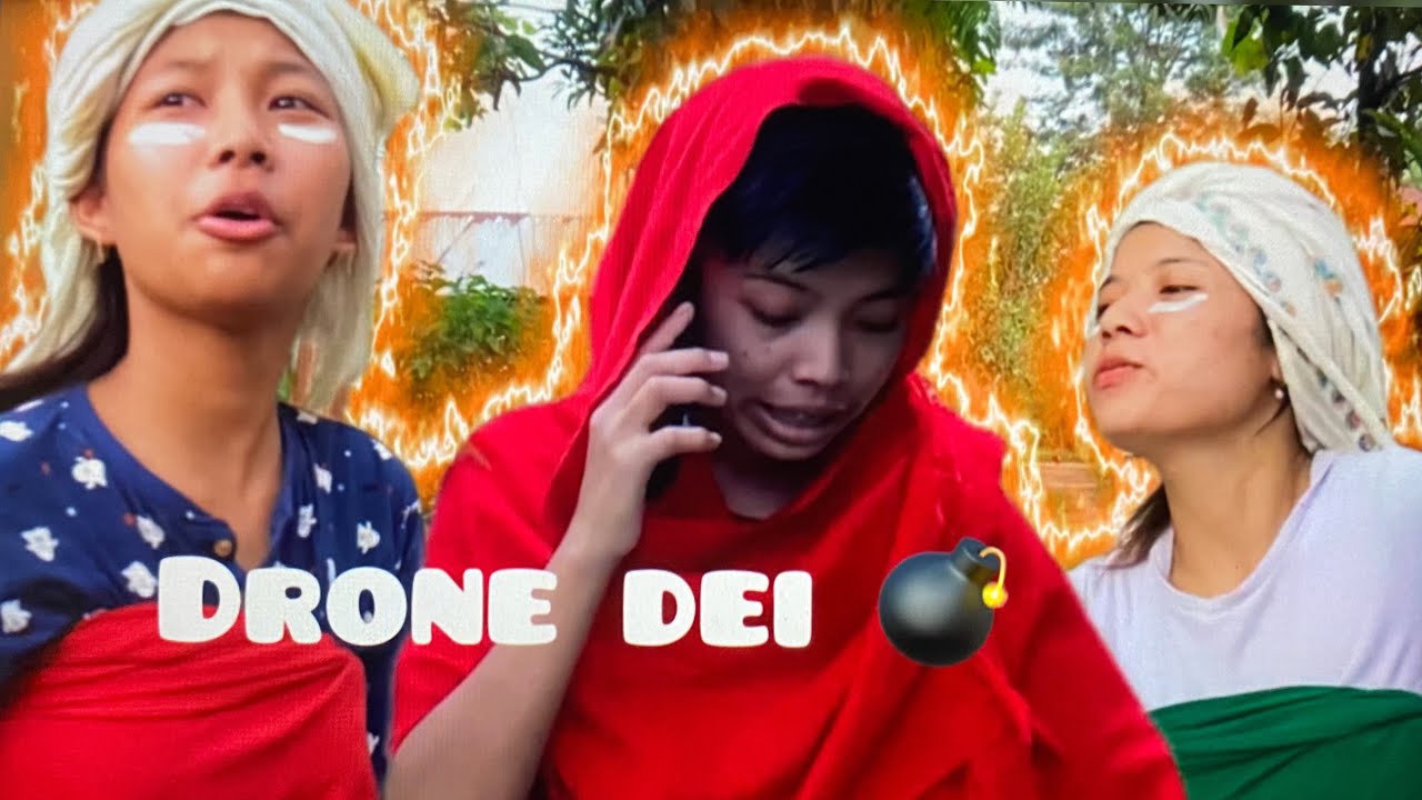 Drone bomb attack ta atanbi ene(unty)||manipuricomedy😃 drone attacks||