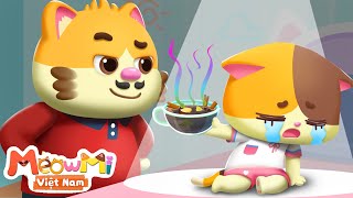 Mèo con nói dối | Mèo con không muốn đi học | Nhạc thiếu nhi | MeowMi Gia đình những chú mèo