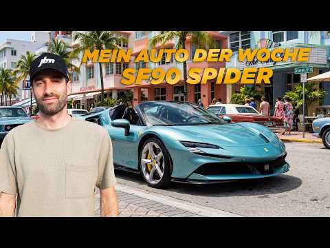 Ref:SFXekMPYfh4 Der Miami SF90   Ferrari LUCE oder SF90 Spider  Mein Auto der Woche