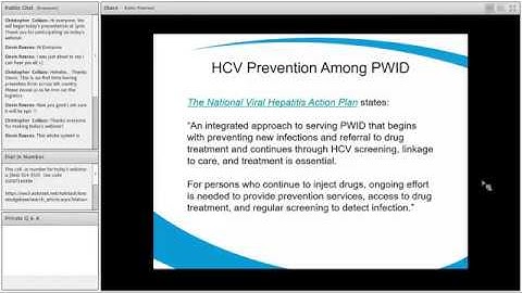 HCV Prevention and the Role of Syringe Services Programs  - Webinar