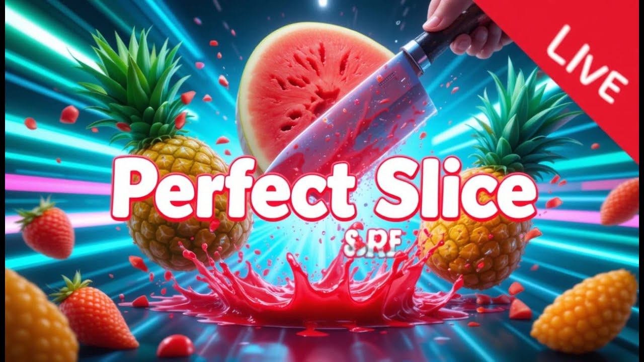 Perfect Slice LIVE | Super Satisfying Fruit Cut ASMR #shortsfeed #live ...