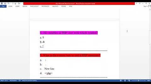 Simple PHP quiz for beginners.