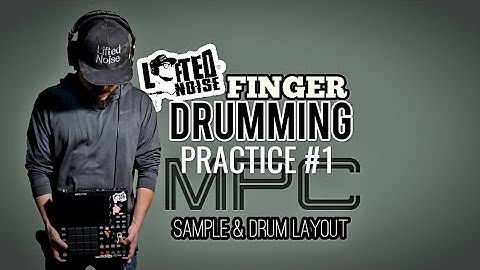 MPC ONE / X / LIVE 2 Finger Drumming x Sample Chop and Drum Preparation x Lifted Noise
