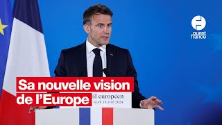 Discours d’Emmanuel Macron sur l’Europe à la Sorbonne : suivez sa prise de parole