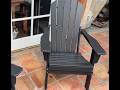 Folding Adirondack chairs and all weather durability - yes!