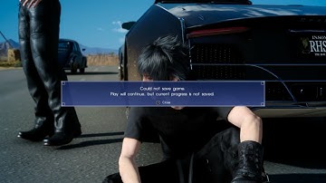 Final Fantasy XV PS4 Problems With Sound and Saving. HELP!!!!!
