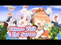 Pekora Kiara Minecraft EN Server tour 【Hololive/Eng Sub】