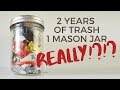 TWO Years of Trash ONE JAR | Dishing on the Trash Jar