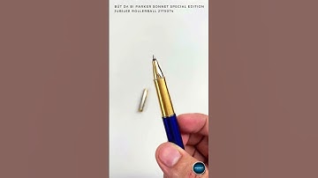 Bút ký khắc tên Parker Sonnet Special Edition Jubilee Rollerball 2175074 #shorts