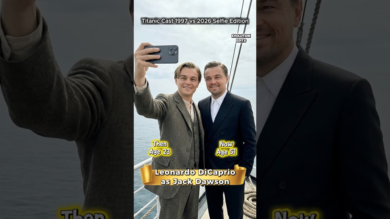 Titanic Actors THEN vs NOW Selfie Edition (1997–2026)
